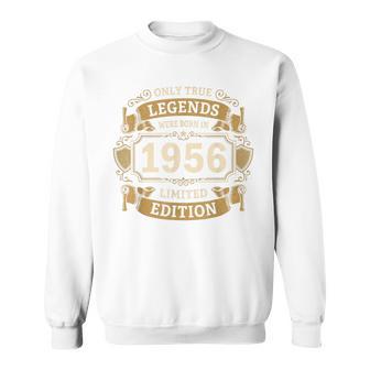 伝説は1956年にヴィンテージ70歳の誕生日に生まれました70歳 スウェットシャツ - Kawaiitshirt