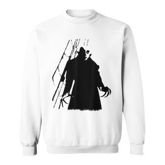 吸血鬼古典ホラー映画吸血サイレント映画ampireilent Film Classic Horror Movie スウェットシャツ - Kawaiitshirt