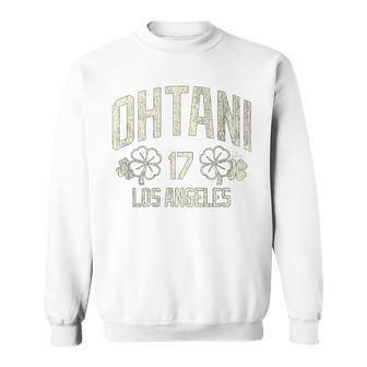 大谷翔平 ロサンゼルス 野球 セントパトリックのクローバー スウェットシャツ - Kawaiitshirt