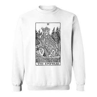 皇后タロットカード スウェットシャツ - Kawaiitshirt