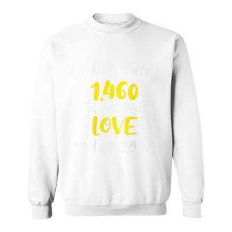 結婚4周年のお祝い 結婚4周年記念 スウェットシャツ - Kawaiitshirt