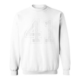 背面に41番。 スウェットシャツ - Kawaiitshirt