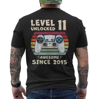 11 Year Old Bday Decorations Son Boy 11Yr 2015 11Th Birthday Men's T-shirt Back Print - Thegiftio UK