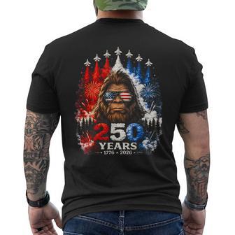 1776-2026 American 250Th Anniversary Usa 4Th July Merica Men's T-shirt Back Print - Thegiftio UK