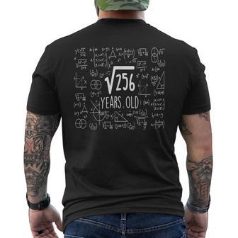 18歳の誕生日ギフト 324平方根 メンズTシャツ バックプリント - Kawaiitshirt