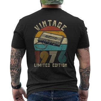 1976 Jahrgang Geburtstag Retrointage Herren Damen Geschenk T-Shirt mit Rückendruck - Seseable