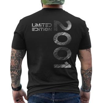 25 Geburtstag Limited Edition Jahrgang 2001 Mann Frau T-Shirt mit Rückendruck - Seseable