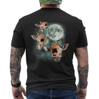 3 Animali Della Faunaelvatica Dellaavana T-shirt da uomo con stampa posteriore - Novitaregali