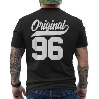 30Geburtstag Geschenk Mann Frau Original Jahrgang 1996 T-Shirt mit Rückendruck - Seseable