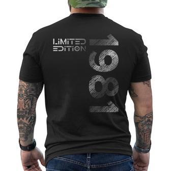 45 Geburtstag Limited Edition Jahrgang 1981 Mann Frau T-Shirt mit Rückendruck - Seseable