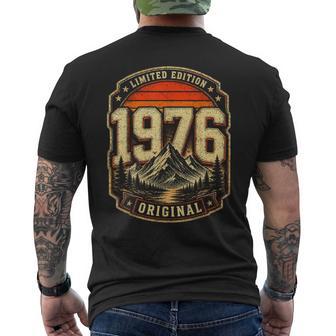 50 Geburtstag Mann Frau 50 Jahre 1976 Deko Geschenk Lustig T-Shirt mit Rückendruck - Seseable