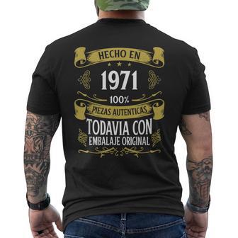 55 Cumpleaños Hombre 55 Años Hecho En 1971 Regalos Camiseta Hombre Estampado Espalda - Regaloses