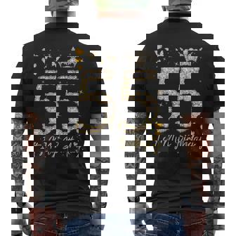 55 It's My Birthday、It's My 55Th Birthday、55歳 メンズTシャツ バックプリント - Kawaiitshirt