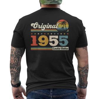 70 歳の誕生日 男性 オリジナル ヴィンテージ 1955 年 ギフト メンズTシャツ バックプリント - Kawaiitshirt