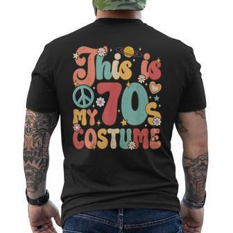 This Is My 70S Costume Rétro Pour Fêteur Le Thème Des Années 70 T-shirt imprimé au dos - Cadeauxyz