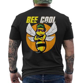 Abeille Be Cool Tenue D'abeille Apiculteur Abeille Hommes T-shirt imprimé au dos - Cadeauxyz