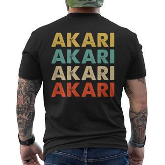 Akari 灯 メンズTシャツ バックプリント - Kawaiitshirt