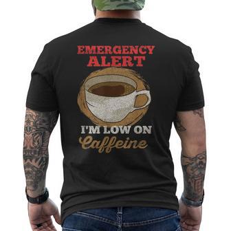 Alerta De Emergencia Camiseta Hombre Estampado Espalda - Regaloses