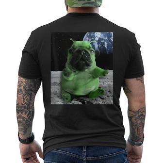 Alien Pibble Brainrot Men's T-shirt Back Print - Thegiftio UK