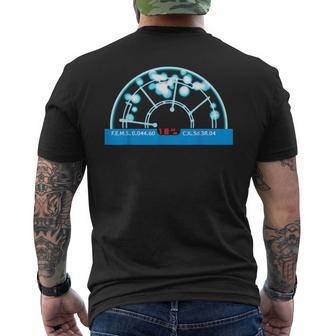 Basic Aliens Motion Tracker Display Retro Space Radar Men's T-shirt Back Print - Thegiftio UK