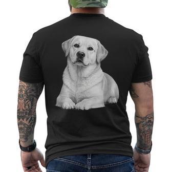 Amantes De Los Perros Labrador Retriever Camiseta Hombre Estampado Espalda - Regaloses