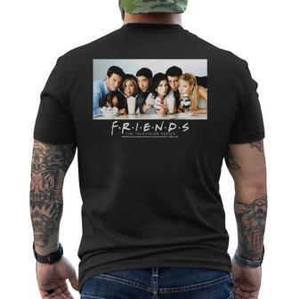 Amici Laerie Televisiva Fandom Celebrazione T-shirt da uomo con stampa posteriore - Novitaregali