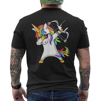 Amusant Pour Tir À L'arc Avec Licorne T-shirt imprimé au dos - Cadeauxyz