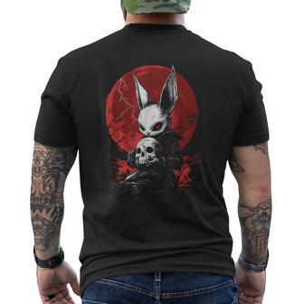 Anime Conejo Calavera Gótica Calavera Gótica Anime Conejo Camiseta Hombre Estampado Espalda - Regaloses