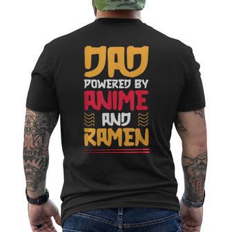 Anime Fathers Day Japanese Manga Otaku Kawaii Anime Dad Men's T-shirt Back Print | Seseable UK