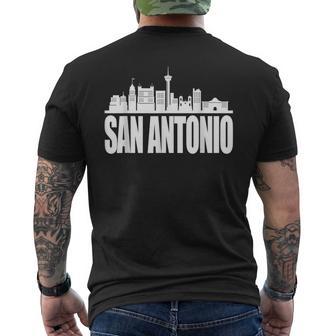 An Antonio Texasan Antonio Regalo Camiseta Hombre Estampado Espalda - Regaloses