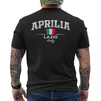 Aprilia Italy Italia Camiseta Hombre Estampado Espalda - Regaloses