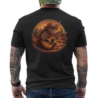 Armadillo ウェスタンカウボーイシャツ メンズ レディース カントリーミュージック メンズTシャツ バックプリント - Kawaiitshirt