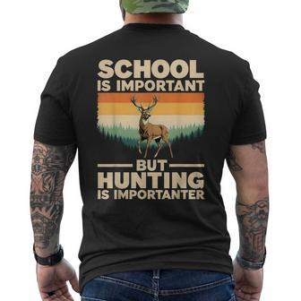 Art De Chasse Amusant Pour Garçons Et Hommes Chasseur De Cerf Chasse Faune T-shirt imprimé au dos - Cadeauxyz