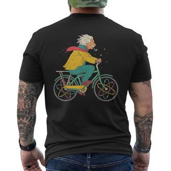 Atomic Bicycle Science Lover For And Kids Chemistry Men's T-shirt Back Print - Thegiftio UK