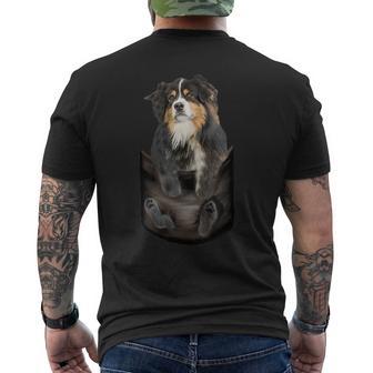 Australianhepherd Aussie Dog Aussie T-shirt da uomo con stampa posteriore - Novitaregali