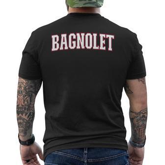Bagnoletille De Franceouvenir Bagnolet T-shirt imprimé au dos - Cadeauxyz