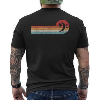 Bajista De Clave De Fa Camiseta Hombre Estampado Espalda - Regaloses