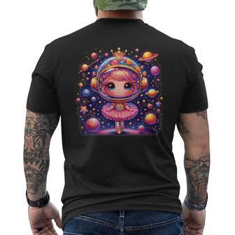 Ballerine Astronaute Danseur Danse Astronomie T-shirt imprimé au dos - Cadeauxyz