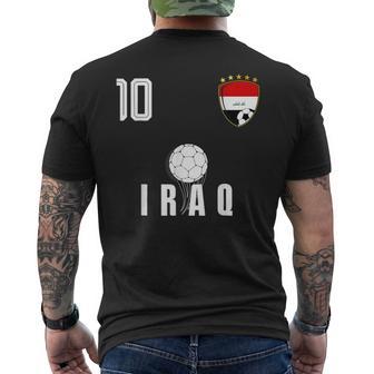 Bandera De Irak Amantes Del Orgullo Iraquí Camiseta Hombre Estampado Espalda - Regaloses