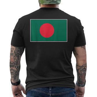 Bandiera Nazionale Bangladesh T-shirt da uomo con stampa posteriore - Novitaregali