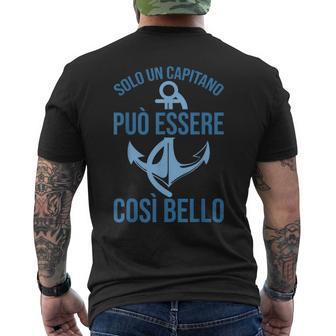 Barcheolo Un Capitano Può Essere Così Bello Barca T-shirt da uomo con stampa posteriore - Novitaregali