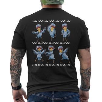 Bec-En-Sabot Du Nil Oiseau Danse T-shirt imprimé au dos - Cadeauxyz