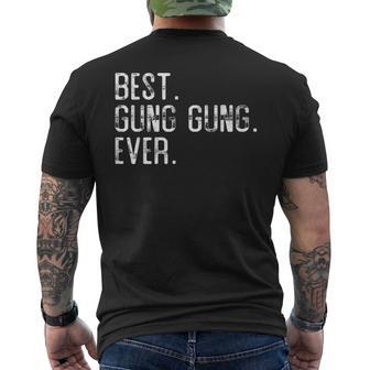 Best Gung Gung Ever Father’S Day For Gung Gung Men's T-shirt Back Print - Thegiftio UK