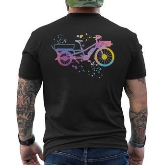 Bicicleta De Carga Pesada Colorplashes Cargo Bike Cargobike Camiseta Hombre Estampado Espalda - Regaloses