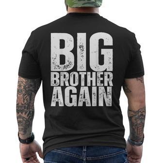 Big Brother Again Ever Men's T-shirt Back Print - Thegiftio UK
