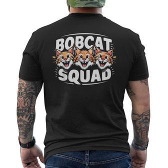 Bobcatquad ボブキャット愛好家 シャツ メンズTシャツ バックプリント - Kawaiitshirt