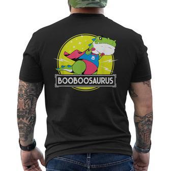 Booboosaurus Booboo From Grandchildren Fathers Day Men's T-shirt Back Print - Thegiftio UK