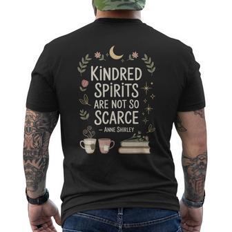 Book Lover Friend Quote Anne Men's T-shirt Back Print | Mazezy