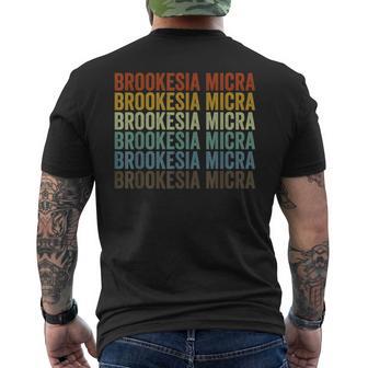 Brookesia マイクラレトロ メンズTシャツ バックプリント - Kawaiitshirt