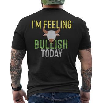 Bull Market ストックトレーダー用 メンズTシャツ バックプリント - Kawaiitshirt